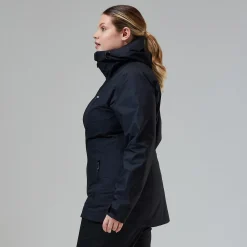 Berghaus Deluge Pro Jacken für Damen - Schwarz-Damen Wasserdicht