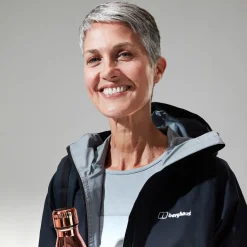 Berghaus Deluge Pro Jacken für Damen - Schwarz-Damen Wasserdicht