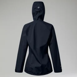 Berghaus Deluge Pro Jacken für Damen - Schwarz-Damen Wasserdicht