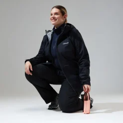 Berghaus Deluge Pro Jacken für Damen - Schwarz-Damen Wasserdicht