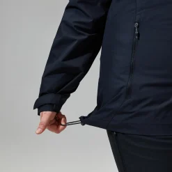 Berghaus Deluge Pro Jacken für Damen - Schwarz-Damen Wasserdicht
