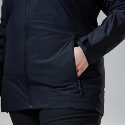 Berghaus Deluge Pro Jacken für Damen - Schwarz-Damen Wasserdicht