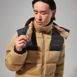Berghaus Embo Down 4in1 Jacke für Herren - Naturfarben-Herren Isolierend