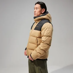 Berghaus Embo Down 4in1 Jacke für Herren - Naturfarben-Herren Isolierend