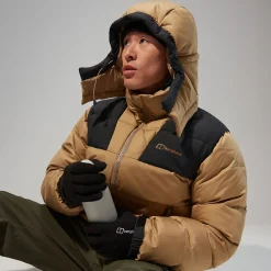 Berghaus Embo Down 4in1 Jacke für Herren - Naturfarben-Herren Isolierend