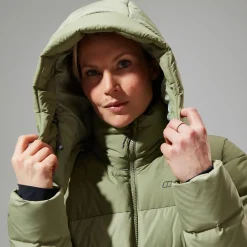 Berghaus Embo 4in1 Daunenjacke für Damen - Grün-Damen Isolierend
