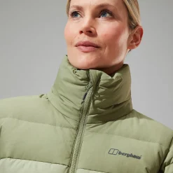 Berghaus Embo 4in1 Daunenjacke für Damen - Grün-Damen Isolierend