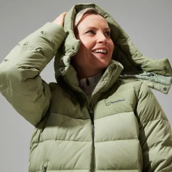 Berghaus Embo 4in1 Daunenjacke für Damen - Grün-Damen Isolierend