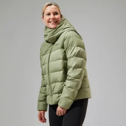 Berghaus Embo 4in1 Daunenjacke für Damen - Grün-Damen Isolierend
