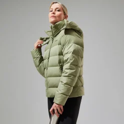 Berghaus Embo 4in1 Daunenjacke für Damen - Grün-Damen Isolierend