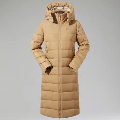 Berghaus Embo 4in1 Long Daunenjacke für Damen - Naturfarben-Damen Isolierend