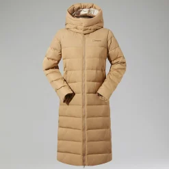 Berghaus Embo 4in1 Long Daunenjacke für Damen - Naturfarben-Damen Isolierend