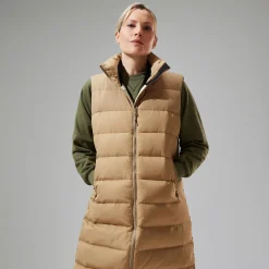 Berghaus Embo 4in1 Long Daunenjacke für Damen - Naturfarben-Damen Isolierend