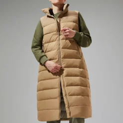 Berghaus Embo 4in1 Long Daunenjacke für Damen - Naturfarben-Damen Isolierend