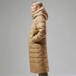 Berghaus Embo 4in1 Long Daunenjacke für Damen - Naturfarben-Damen Isolierend