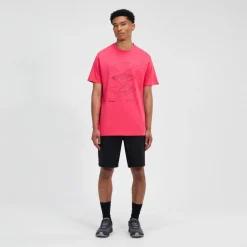 Berghaus Everyday Elements Kurzarm Shirt für Herren - Pink-Herren T-shirts