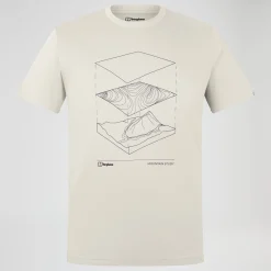 Berghaus Everyday Elements Kurzarm Shirt für Herren - Grau-Herren T-shirts