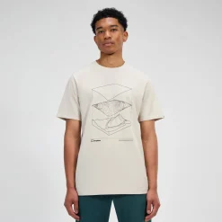 Berghaus Everyday Elements Kurzarm Shirt für Herren - Grau-Herren T-shirts