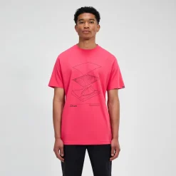 Berghaus Everyday Elements Kurzarm Shirt für Herren - Pink-Herren T-shirts