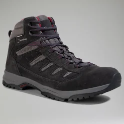 Berghaus Expeditor Trek 2.0 Wanderstiefel für Herren - Schwarz/Rot-Herren Wanderstiefel