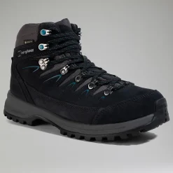 Berghaus Explorer Trek GTX Wanderstiefel für Damen - Dunkelblau/Grau-Damen Wanderstiefel