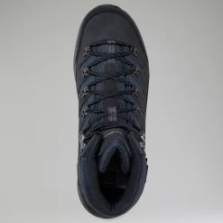 Berghaus Explorer Trek GTX Wanderstiefel für Herren - Dunkelgrau/Blau-Herren Wanderstiefel