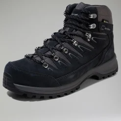 Berghaus Explorer Trek GTX Wanderstiefel für Herren - Dunkelblau/Grau-Herren Wanderstiefel
