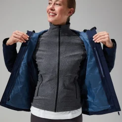 Berghaus Fellmaster Gemini 3-In-1 Jacke für Damen - Dunkelblau-Damen Wasserdicht | 3 In 1 Jackets