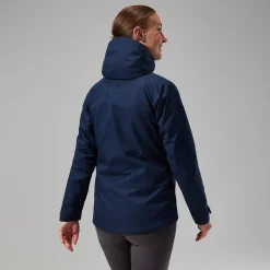 Berghaus Fellmaster Gemini 3-In-1 Jacke für Damen - Dunkelblau-Damen Wasserdicht | 3 In 1 Jackets