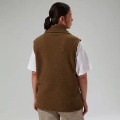 Berghaus Fleece-Gilet Rhynie Aztec Unisex-Jacke - Braun/Schwarz-Damen Fleece | Fleece
