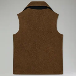 Berghaus Fleece-Gilet Rhynie Aztec Unisex-Jacke - Braun/Schwarz-Damen Fleece | Fleece