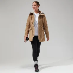 Berghaus Foxghyll Parka für Damen - Naturfarben-Damen Wasserdicht