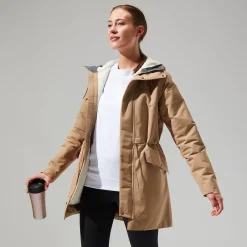 Berghaus Foxghyll Parka für Damen - Naturfarben-Damen Wasserdicht