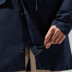 Berghaus Foxghyll Parka für Damen - Dunkelblau/Naturfarben-Damen Wasserdicht