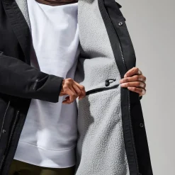 Berghaus Foxghyll Parka für Damen - Schwarz/Grau-Damen Wasserdicht