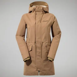 Berghaus Foxghyll Parka für Damen - Naturfarben-Damen Wasserdicht