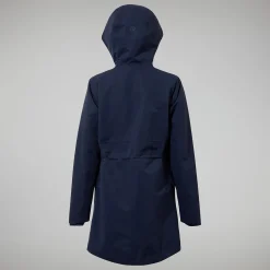 Berghaus Foxghyll Parka für Damen - Dunkelblau/Naturfarben-Damen Wasserdicht