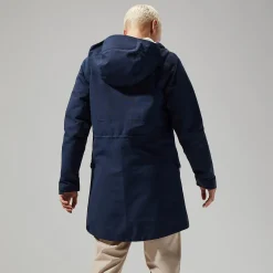 Berghaus Foxghyll Parka für Damen - Dunkelblau/Naturfarben-Damen Wasserdicht