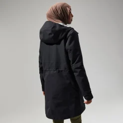 Berghaus Foxghyll Parka für Damen - Schwarz/Grau-Damen Wasserdicht