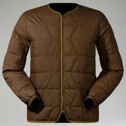 Berghaus Gesteppt-isolierte Netherdene Herren-Jacke - Braun-Herren Isolierend