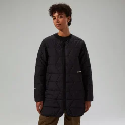 Berghaus Gesteppt-isolierte Netherdene Damen-Jacke - Schwarz-Damen Isolierend