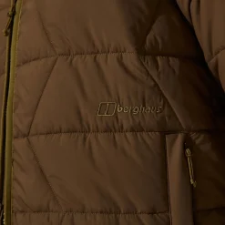 Berghaus Gesteppt-isolierte Netherdene Herren-Jacke - Braun-Herren Isolierend