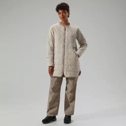 Berghaus Gesteppt-isolierte Netherdene Damen-Jacke - Grau-Damen Isolierend