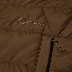 Berghaus Gesteppt-isolierte Netherdene Herren-Jacke - Braun-Herren Isolierend
