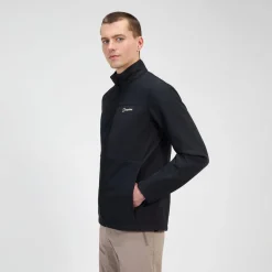 Berghaus Ghlas 3.0 Softshell Jacke für Herren - Schwarz-Herren Winddicht