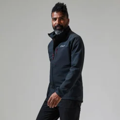 Berghaus Ghlas 2.0 Softshell Jacken für Herren - Schwarz-Herren Winddicht