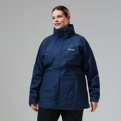 Berghaus Glissade InterActive Jacken für Damen - Dunkelblau-Damen Wasserdicht