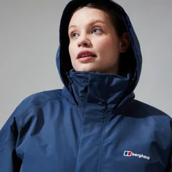 Berghaus Glissade InterActive Jacken für Damen - Dunkelblau-Damen Wasserdicht