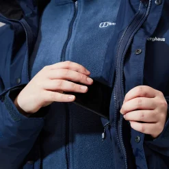 Berghaus Glissade InterActive Jacken für Damen - Dunkelblau-Damen Wasserdicht