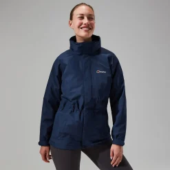 Berghaus Glissade InterActive Jacken für Damen - Dunkelblau-Damen Wasserdicht